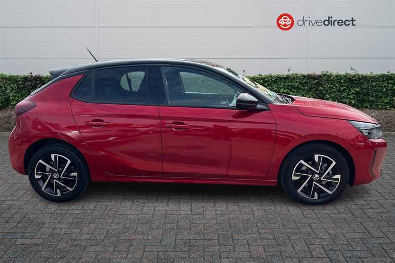 Vauxhall Corsa 1.2 Turbo Yes Hatchback Euro 6 AV26VDC Red #2