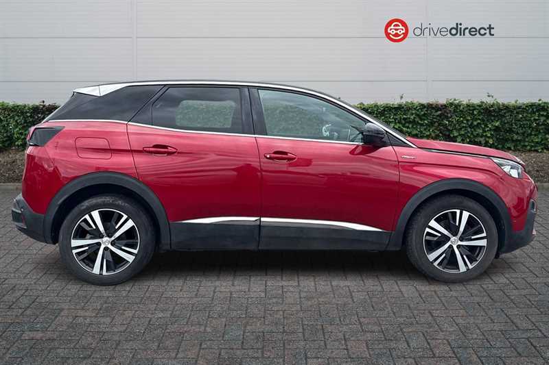 Peugeot 3008 1.6 Bluehdi Gt Line Suv Eat Euro 6 Ss Red #2
