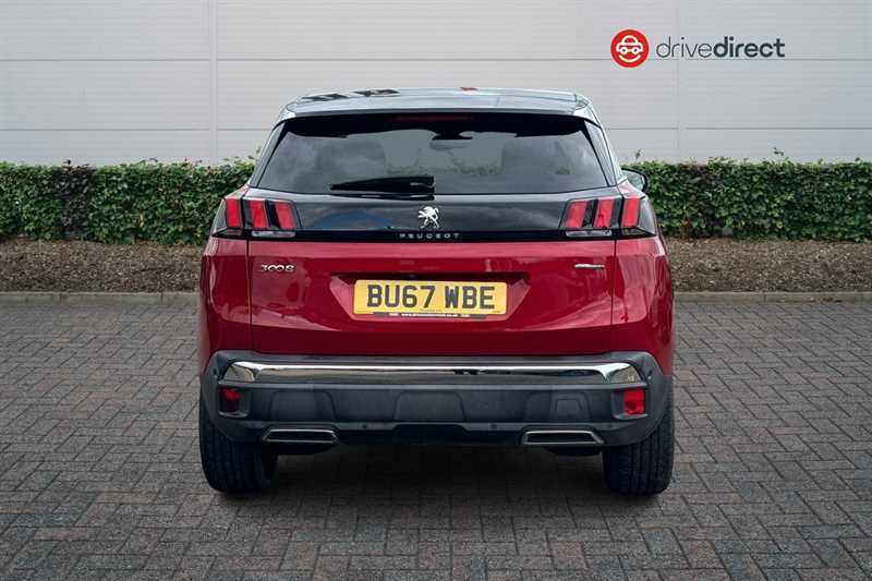 Peugeot 3008 1.6 Bluehdi Gt Line Suv Eat Euro 6 Ss Red #4
