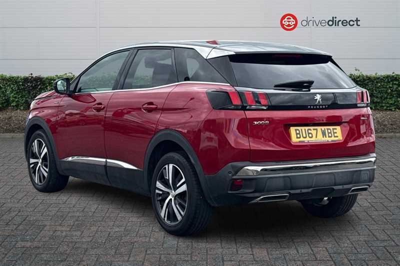 Peugeot 3008 1.6 Bluehdi Gt Line Suv Eat Euro 6 Ss Red #5