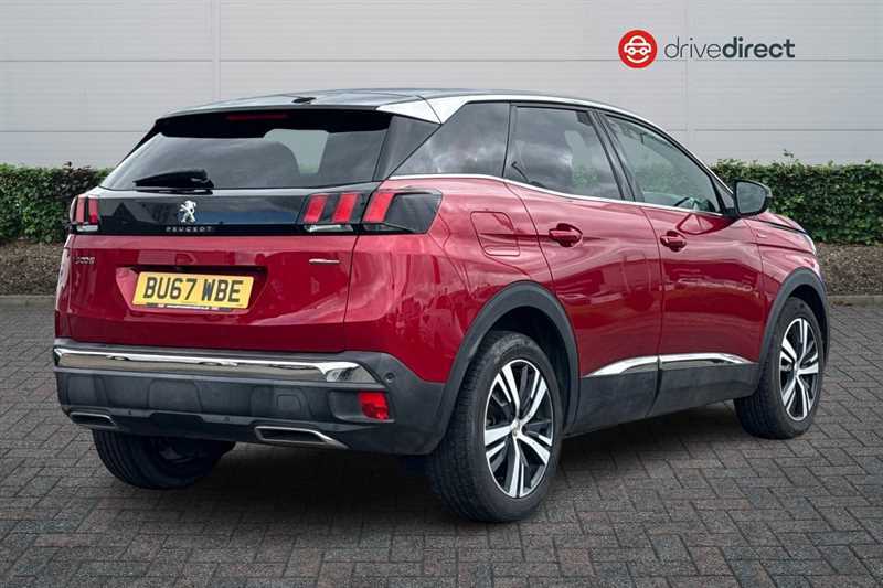 Peugeot 3008 1.6 Bluehdi Gt Line Suv Eat Euro 6 Ss Red #3