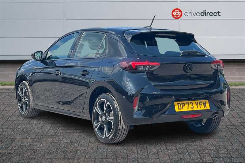 Vauxhall Corsa 1.2 Turbo Gs Hatchback Euro 6 S DP73YFW Black #5
