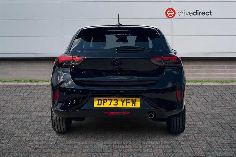 Vauxhall Corsa 1.2 Turbo Gs Hatchback Euro 6 S DP73YFW Black #4