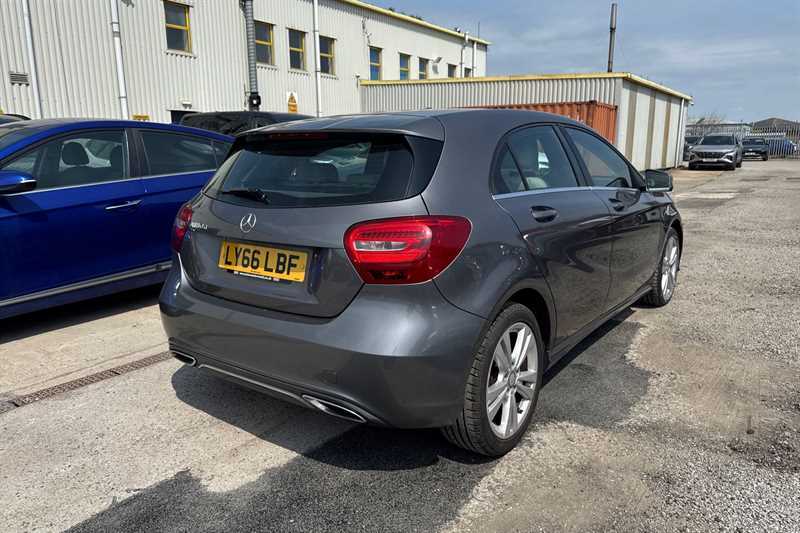 Mercedes-Benz A Class 1.5 A180d Sport Hatchback Euro 6 LY66LBF Grey #3