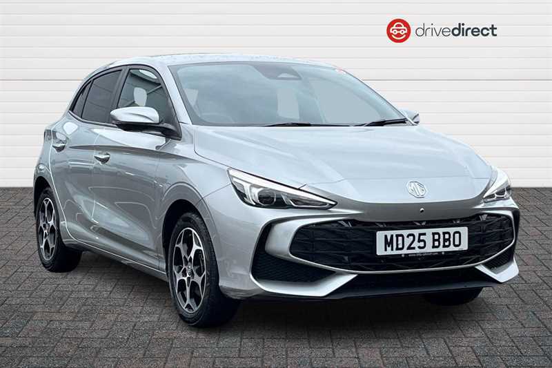 MG MG3 1.5 Hybrid Trophy Hatchback Hybrid Aut Silver