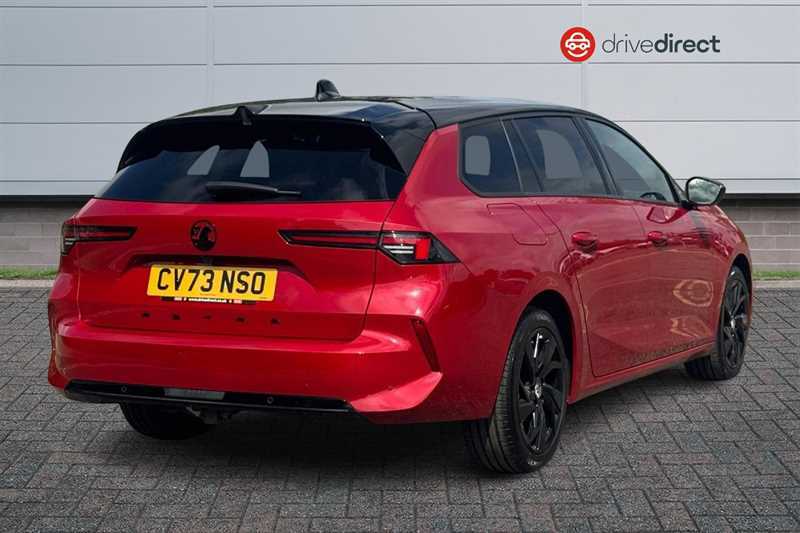Vauxhall Astra 1.5 Turbo D Gs Sports Tourer Euro Red #3