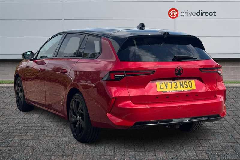 Vauxhall Astra 1.5 Turbo D Gs Sports Tourer Euro Red #5