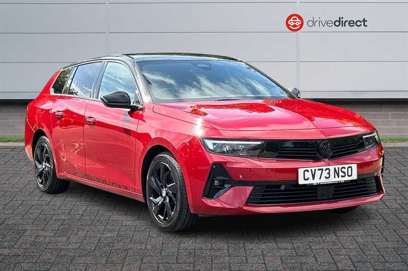 Vauxhall Astra 1.5 Turbo D Gs Sports Tourer Euro Red