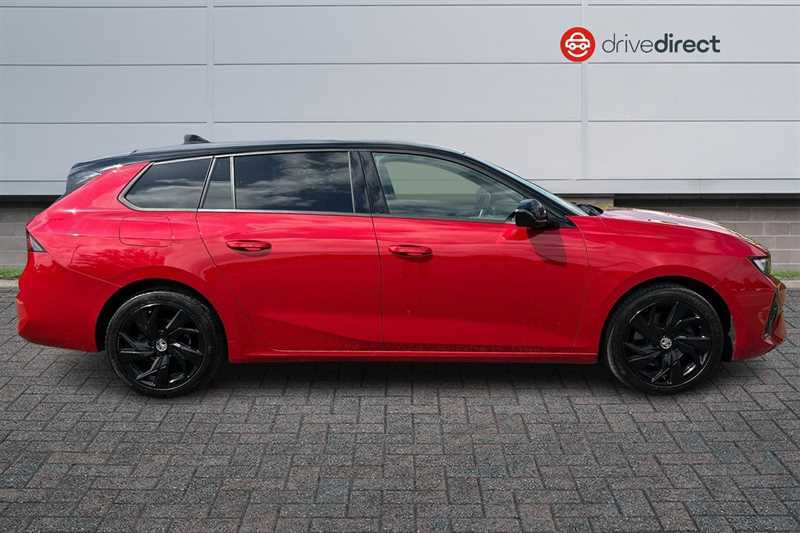 Vauxhall Astra 1.5 Turbo D Gs Sports Tourer Euro Red #2