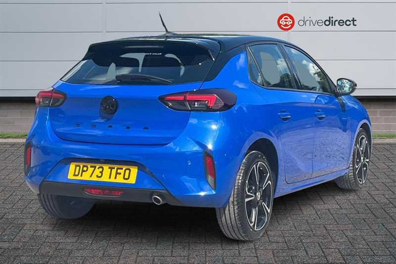 Vauxhall Corsa 1.2 Turbo Gs Hatchback Euro 6 S DP73TFO Blue #3