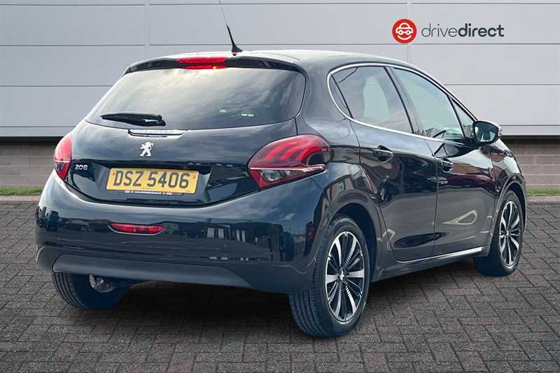 Peugeot 208 1.2 Puretech Tech Edition Hatchback Man DSZ5406 Black #3