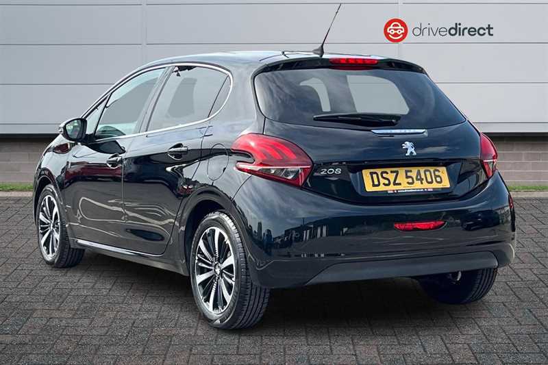 Peugeot 208 1.2 Puretech Tech Edition Hatchback Man DSZ5406 Black #5