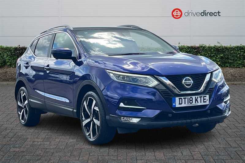 Nissan Qashqai 1.2 Dig-t Tekna Suv Euro 6 Ss Blue