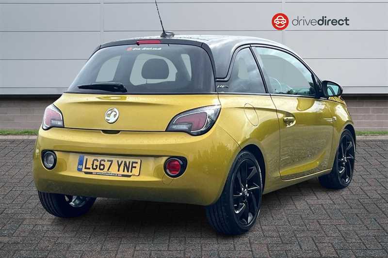 Vauxhall Adam 1.2I Ecoflex Energised Hatchback LG67YNF Gold #3