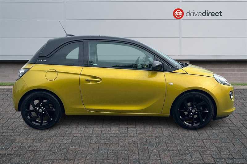 Vauxhall Adam 1.2I Ecoflex Energised Hatchback LG67YNF Gold #2