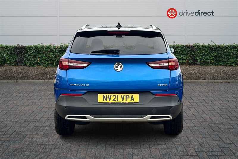 Vauxhall Grandland X 1.2 Turbo Griffin Edition Suv Eu NV21VPA Blue #4