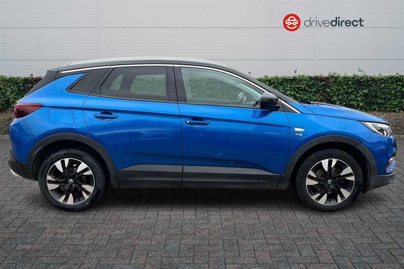 Vauxhall Grandland X 1.2 Turbo Griffin Edition Suv Eu NV21VPA Blue #2