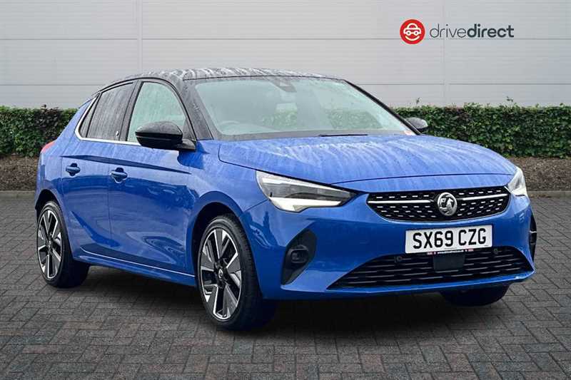 Vauxhall Corsa-e 50Kwh Elite Nav Hatchback 7.4Kw Blue
