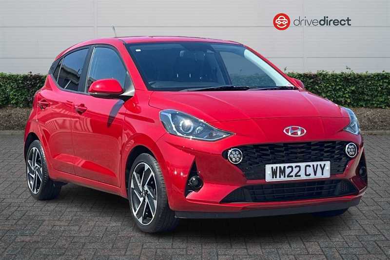 Hyundai I10 1.2 Premium Hatchback Euro 6 Ss Red