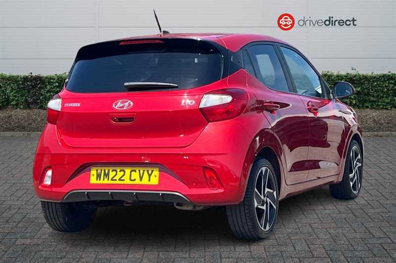 Hyundai I10 1.2 Premium Hatchback Euro 6 Ss WM22CVY Red #3