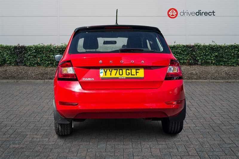 Skoda Fabia 1.0 Tsi Colour Edition Hatchback YY70GLF Red #4