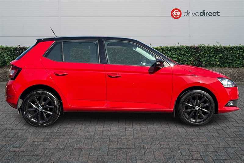 Skoda Fabia 1.0 Tsi Colour Edition Hatchback YY70GLF Red #2