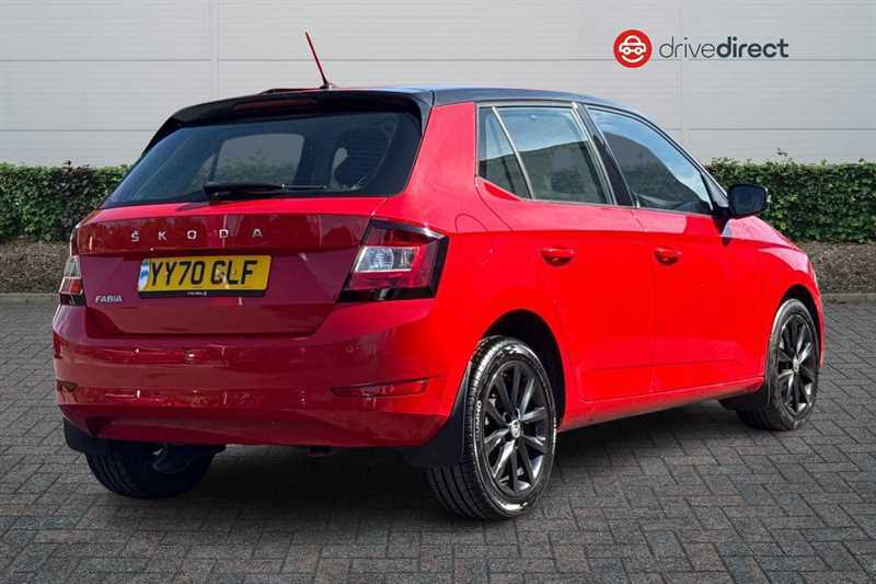 Skoda Fabia 1.0 Tsi Colour Edition Hatchback YY70GLF Red #3