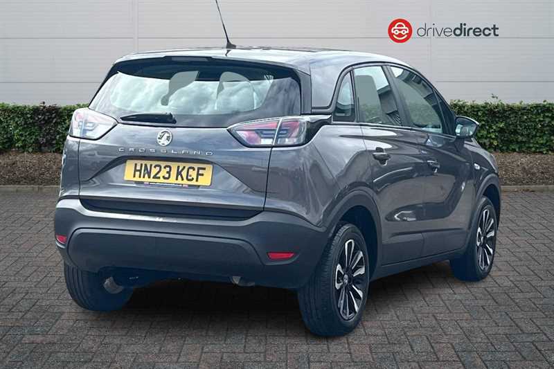 Vauxhall Crossland 1.2 Turbo Design Suv Euro 6 Ss HN23KCF Grey #3