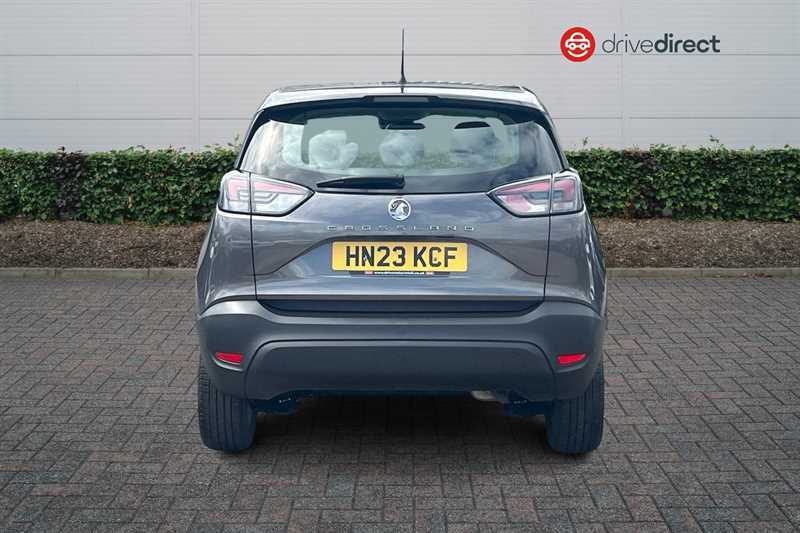 Vauxhall Crossland 1.2 Turbo Design Suv Euro 6 Ss HN23KCF Grey #4