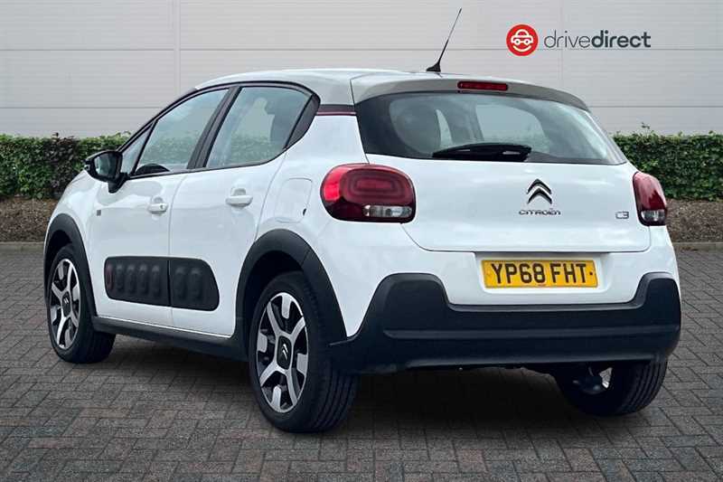 Citroen C3 1.2 Puretech Elle Hatchback Euro YP68FHT White #5