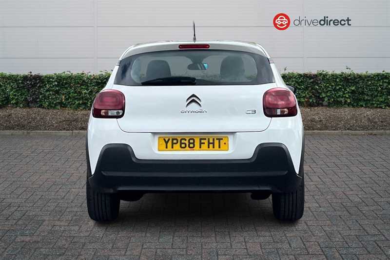 Citroen C3 1.2 Puretech Elle Hatchback Euro YP68FHT White #4