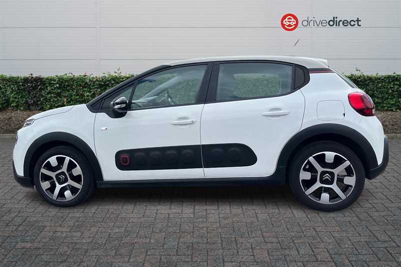 Citroen C3 1.2 Puretech Elle Hatchback Euro YP68FHT White #6