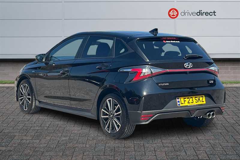 Hyundai I20 1.0 T-gdi Mhev N Line Hatchback Hybrid LF23SKZ Black #5