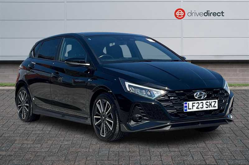 Hyundai I20 1.0 T-gdi Mhev N Line Hatchback Hybrid LF23SKZ Black