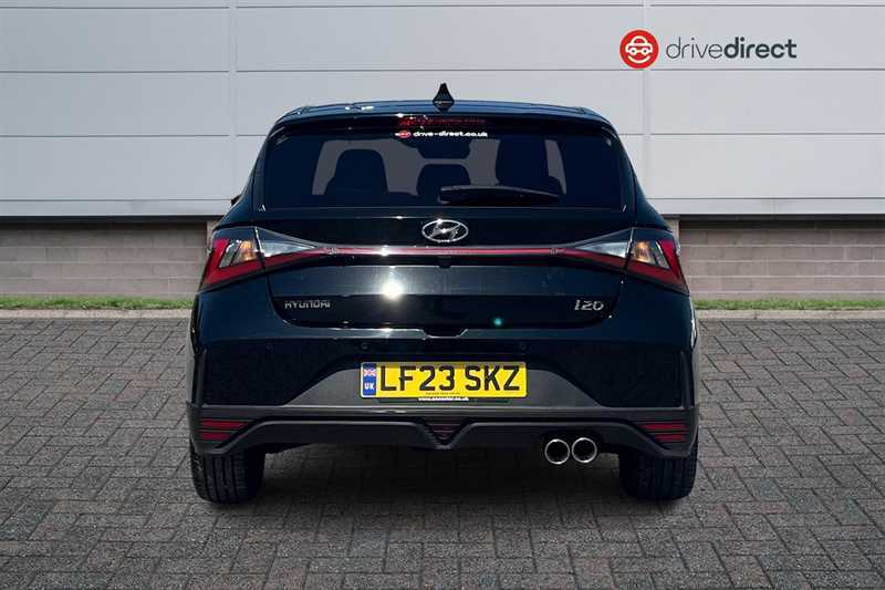 Hyundai I20 1.0 T-gdi Mhev N Line Hatchback Hybrid LF23SKZ Black #4