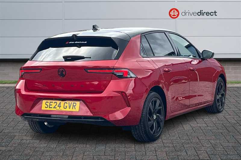 Vauxhall Astra 1.2 Turbo Gs Hatchback Euro 6 S SE24GVR Red #3