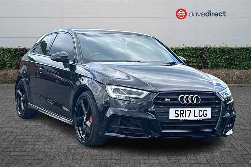 Audi S3 2.0 Tfsi Black Edition Hatchback S Tron Black