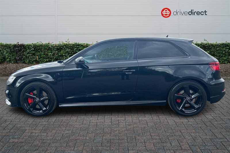 Audi S3 2.0 Tfsi Black Edition Hatchback S Tron SR17LCG Black #6