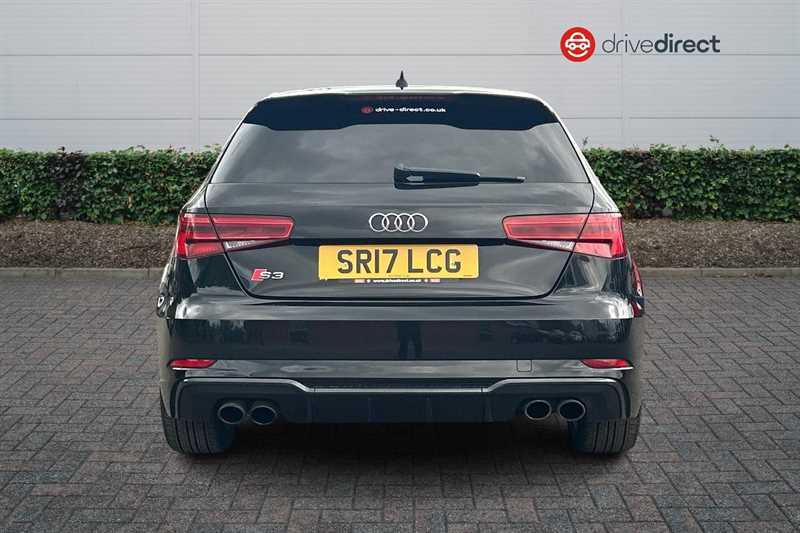 Audi S3 2.0 Tfsi Black Edition Hatchback S Tron SR17LCG Black #4