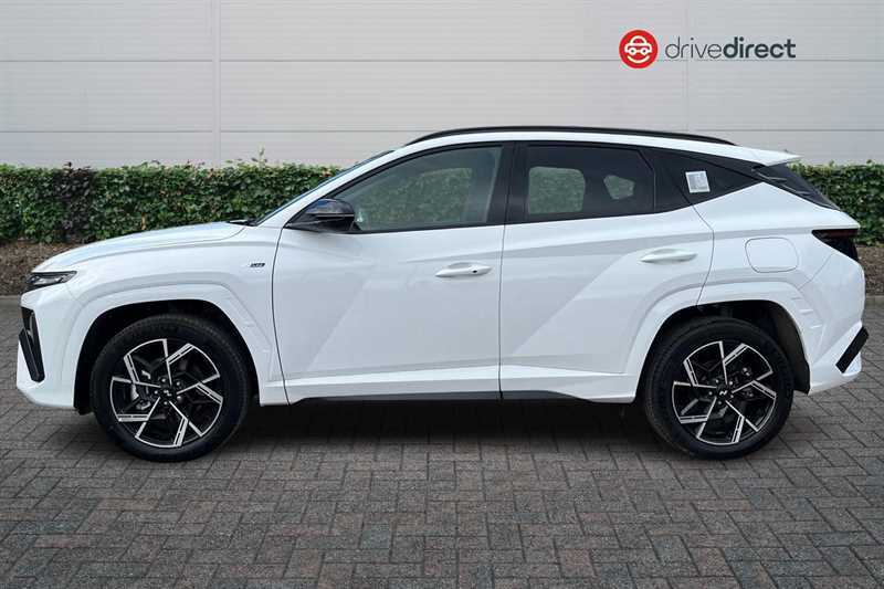 Hyundai Tucson 1.6 T-gdi N Line Suv Hybrid Euro 6 YY26MTE White #6