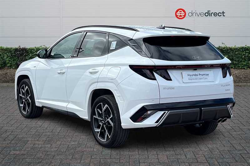 Hyundai Tucson 1.6 T-gdi N Line Suv Hybrid Euro 6 YY26MTE White #5