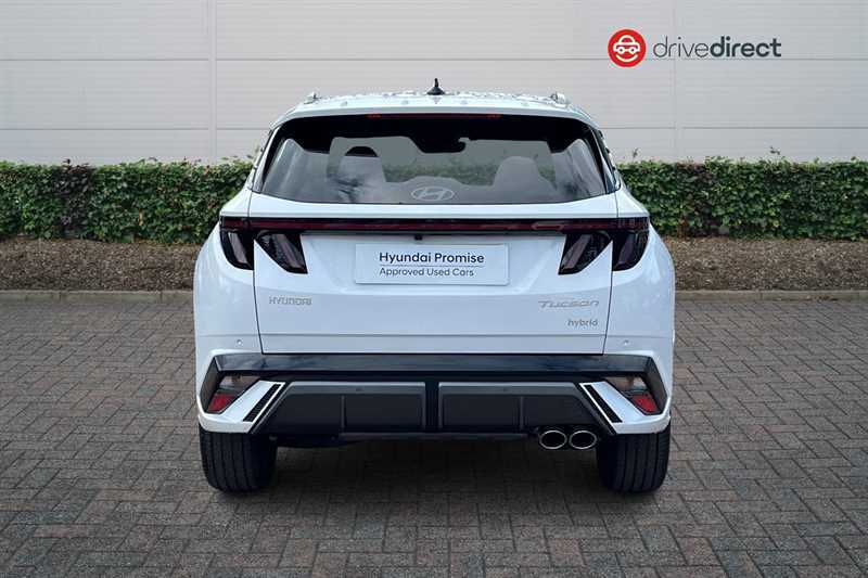 Hyundai Tucson 1.6 T-gdi N Line Suv Hybrid Euro 6 YY26MTE White #4