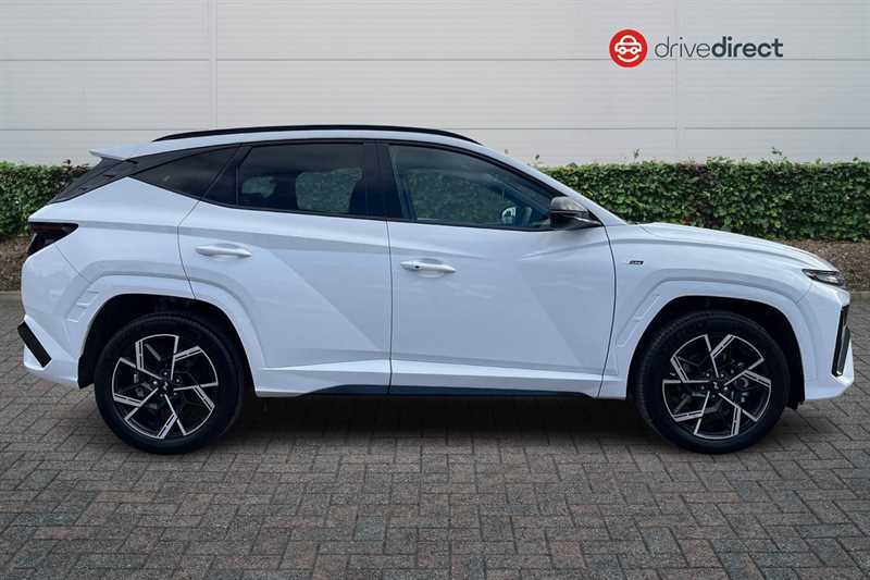 Hyundai Tucson 1.6 T-gdi N Line Suv Hybrid Euro 6 YY26MTE White #2