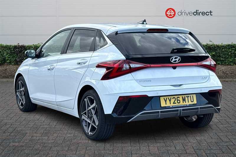 Hyundai I20 1.0 T-gdi Ultimate Hatchback Eur YY26MTU White #5