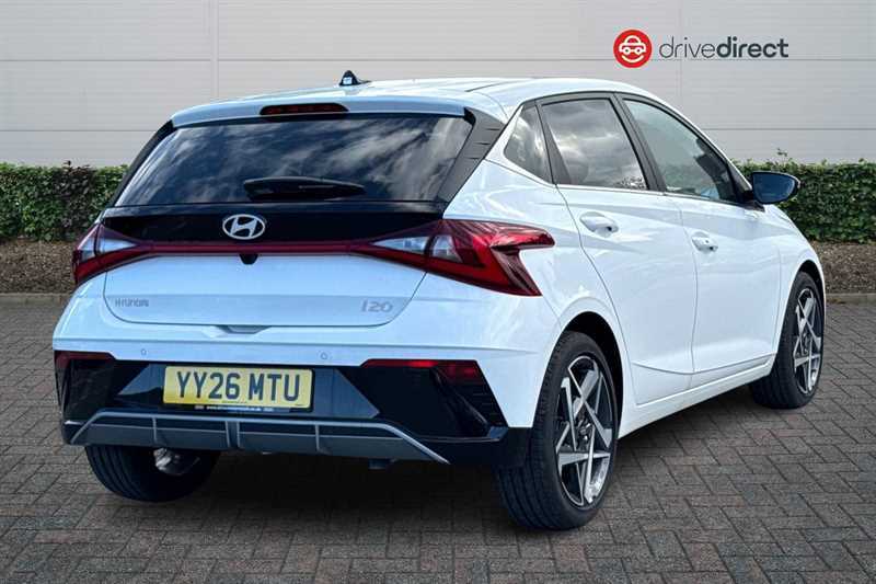 Hyundai I20 1.0 T-gdi Ultimate Hatchback Eur YY26MTU White #3