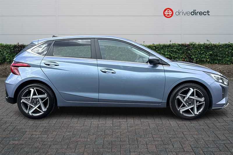 Hyundai I20 1.0 T-gdi Tech Line Hatchback Dct Euro YY26MUA Blue #2