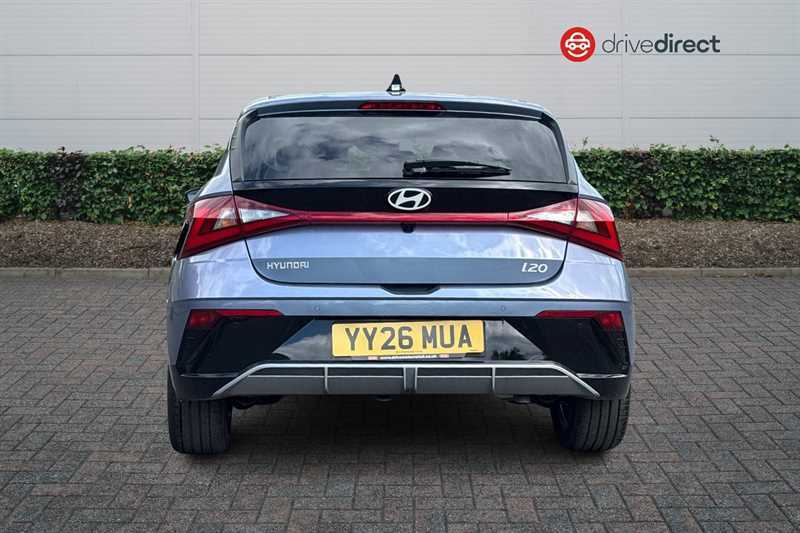 Hyundai I20 1.0 T-gdi Tech Line Hatchback Dct Euro YY26MUA Blue #4
