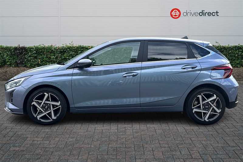 Hyundai I20 1.0 T-gdi Tech Line Hatchback Dct Euro YY26MUA Blue #6