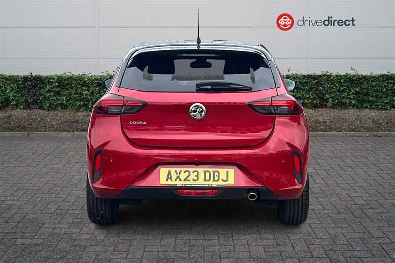 Vauxhall Corsa 1.2 Turbo Ultimate Hatchback Eur AX23DDJ Red #4