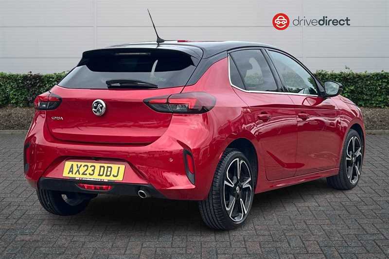 Vauxhall Corsa 1.2 Turbo Ultimate Hatchback Eur AX23DDJ Red #3